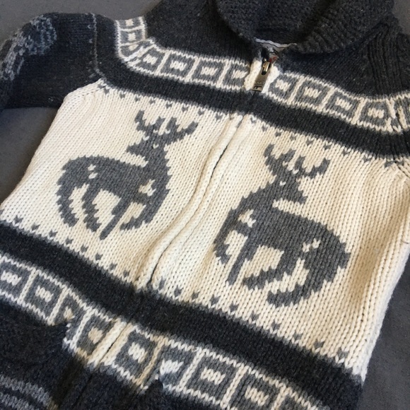 TNA Grey Lambswool Sweater - Picture 5 of 5